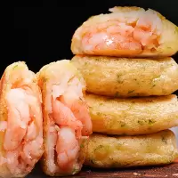 [22个39]虾饼 拍1000g 44个 儿童营养早餐