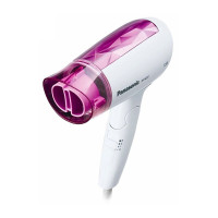 松下 Panasonic 便携折叠1200W速干电吹风EH-ND21-P405速干护发风嘴 内置过热保护装置