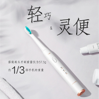 松下 声波震动电动牙刷EW-GDB50W405 白色 成人款男女通用电动牙刷 礼品
