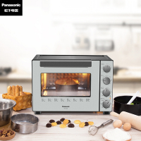 松下(Panasonic)电烤箱多功能家用烤箱全自动32升上下管烤独立控温NB-WJH3202