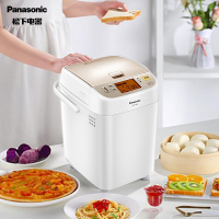 松下(Panasonic)面包机 家用烤面包机 和面机 全自动可预约 果料自动投放 500g自动制面包机SD-P1000
