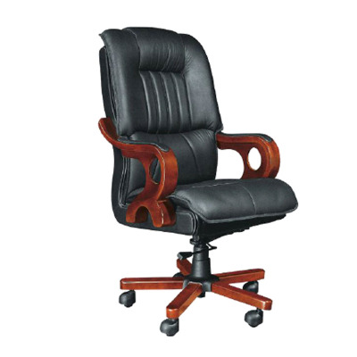 红本 HB-B349办公家具办公转椅皮艺电脑椅简约现代中班椅老板椅会议椅