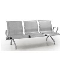 红本排椅 机场椅 等候椅 HB-J115(YA)三人位座椅