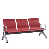红本五人位机场椅 等候椅 排椅 HB-J238AP(YA)