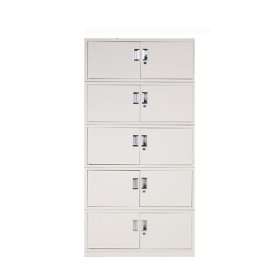 红本 HB-123(JX) 书柜 文件柜 铁皮文件柜 档案柜 连体五节 0.4mm