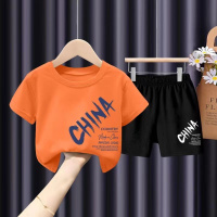 男童夏装套装夏季洋气百搭新款帅气运动童装中大童男孩衣服儿童潮
