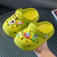 新品女童拖鞋夏季小宝宝包头洞洞鞋1-6岁3婴幼儿童防滑软底男童凉拖鞋