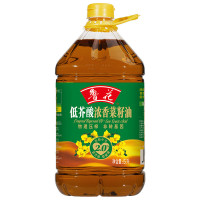鲁花低芥酸浓香菜籽油 5L 非转基因