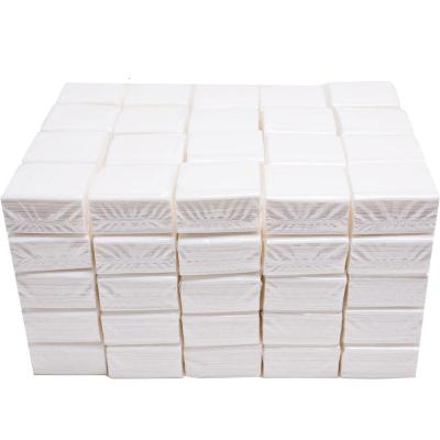 [100包]饭店餐巾纸抽纸整箱酒店餐厅专用便宜商用装家用面巾纸