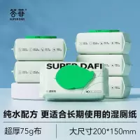 [5大包40抽/包] 湿厕纸家庭装女士专用厕纸纯水洁厕湿巾擦屁股湿纸巾