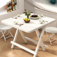 可折叠餐桌庄子然简易家用小户型出租房屋吃饭方桌正方形简约便携式桌子