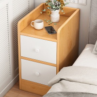 庄子然床头柜小型现代简约小尺寸床边柜简易款置物架小柜子1-1