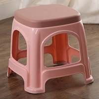 迪玛森塑料凳子加厚家用成人塑胶板凳餐桌椅浴室茶几熟胶小方凳简朔胶凳