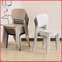 韵美舞灵餐椅简约现代网红凳子北欧商用餐厅塑料椅子家用加厚靠背椅可叠摞
