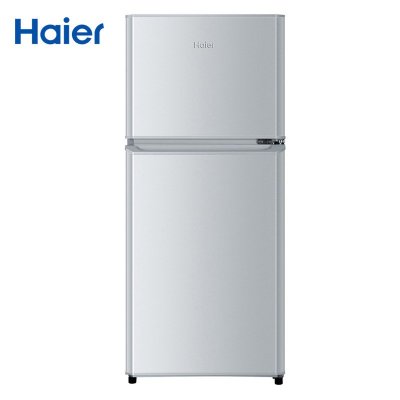 [99大促]Haier/海尔 家用小冰箱租房118升小型双门冰箱宿舍家用直冷节能冷藏冷冻电冰箱BCD-118TMPA