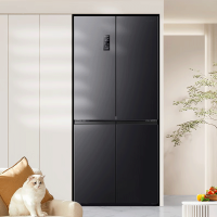 容声(Ronshen)BCD-450WD16FPA 450升四开门冰箱十字对开门双开门一级能效变频家用冰箱大容量母婴超薄