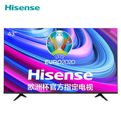 海信(Hisense)43E3F 电视 43英寸 4KHDR超高清 悬浮全面屏 智能语音智能电视机