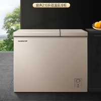 容声(Ronshen)BCD-210MSA 210升冷柜 冷冻冷藏柜4DS速冷节能省电深冷储鲜