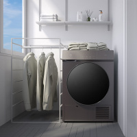 [99特卖]小米(mi) 热泵式烘干机 H100MJ102S 35分钟快烘智能互联除菌除螨大容量 黑色