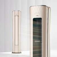 美的(Midea)KFR-72LW/BDN8Y-YK101(1)A 风语者Ⅱ3匹新1级节能无风感变频语音控制立式新风空调