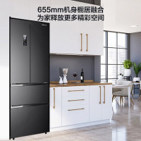 咨询库存↓单I海信 BCD-328WNK1DPT 328升变频一级能效法式四开门电冰箱超薄嵌入式风冷魔幻变温空间