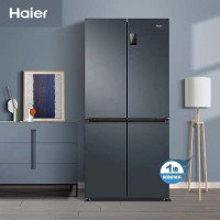 海尔 (Haier) BCD-466WGHTDEDC9 466L升十字冰箱纤薄嵌入四开门变频一级风冷无霜