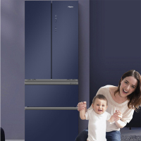 [元旦特卖]海尔(Haier) BCD-336WLHFD8DB1 336升变频冰箱 风冷无霜 法式多门 一级能效