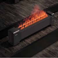 [5.1特卖]艾美特(AIRMATE) AIR8 取暖器踢脚线取暖器石墨烯移动电暖居浴两用电暖器遥控暖炉仿真火焰