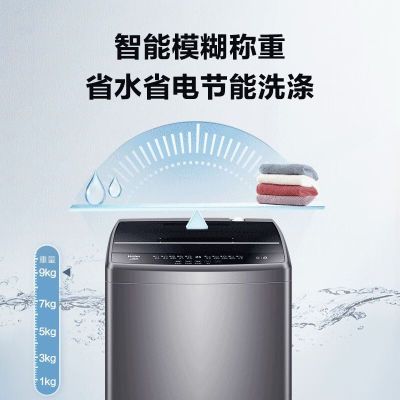 海尔(Haier)波轮洗衣机 EB90B30Mate1 9公斤容量全自动家电颜值升级超净洗直驱电机变频节能低噪