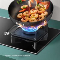 美的(Midea)JZDT-Q610P燃气灶天然气5.0KW大火力气电两用灶具APP控制电气一体电磁炉180min定时灶