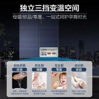 海尔(Haier)BCD-512WGHTD19B1U1 512升十字对开门冰箱 一级变频 WIFI智控 EPP超净系统