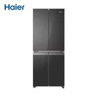 海尔(Haier)406升十字对开门超薄嵌入冰箱 彩晶面板 DEO净味养鲜 家用 BCD-406WLHTDEDSLU1