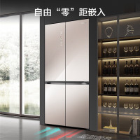 [咨询库存]容声(Ronshen)BCD-560WKK1FPGZA十字对开四开门超薄嵌入式家用一级变频