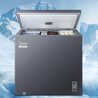 美的(Midea)BD/BC-200KEM(E) 200升-40℃超低温速冻冰柜家用商用减霜冷藏柜一级小冰柜保鲜小型冰箱