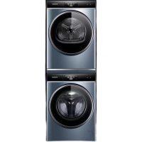 [618特卖]卡萨帝纤诺和美12KG洗烘套装滚筒洗衣机CGY 12FL5TU1+C1 D12L5LU1 5代新款洗衣机