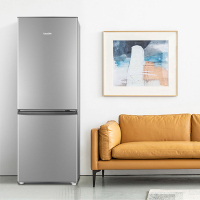 统帅(Leader)海尔出品 180升两门冰箱 小巧身材不占地 月光银面板 低噪环保 BCD-180LLC2EZS9