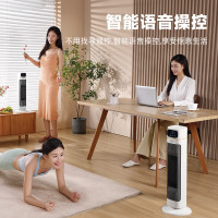 先锋(SINGFUN)取暖器电暖器暖风机DQ2338R办公室桌面烤火炉电热扇热风机电暖气 离线智能声控DNF-YY2R