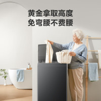 美的(Midea)洗衣机全自动波轮10kg大容量家用 专利免清洗雨润仿手洗 品质电机 防生锈 抗菌升级MB100V36T