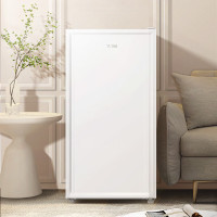 海尔(Haier)151升一级能效立式冰柜母乳冷冻柜抽屉式冷柜小冰柜单温冷冻无冷藏家用小型冰箱BD-151GHW9