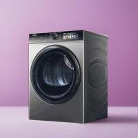 [双11特惠]海尔10公斤精华洗滚筒洗衣机+双擎热泵干衣机洗烘套装XQG100-BD12519+HGS100-519