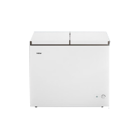 海尔FCD-216LHSD 白色216升蝴蝶门卧式冷柜机械控温节能双变温设计