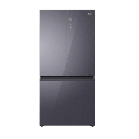 海尔多门冰箱BCD-659WGHTD19SEU1 659升星蕴银彩晶面板电脑控温独立放置手动除霜一级能效