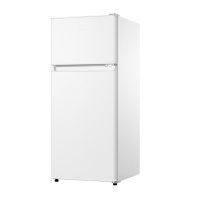 [品质315]海尔冰箱双开门小电冰箱超薄直冷冰箱小型家用租房智能家电省电节能冰箱BCD-123GHTMZ0WV