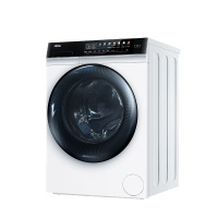 海尔(Haier) 洗衣机 EG100MATE7WU1 10KG容量水洗除菌螨直驱变频 智能投放 15分钟速洗 摇篮柔洗