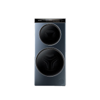 卡萨帝(Casarte)C8 HDN14L5EU1双子滚筒洗衣机全自动家用14公斤洗烘一体机 双筒子母分区 呼吸窗换新风