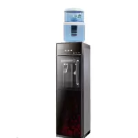 邦可臣立式饮水机配套过滤桶台式净水器冰热温热家厨房办公直饮_立式咖啡色_冰热