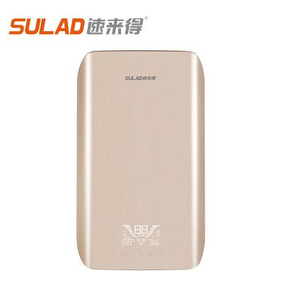 SULAD速来得 高端电气 H4825Y(H9) 即热式热水器 速热 ABS工程塑料外壳+亚克力面板 蓝晶硅搪瓷双鹬矞敔