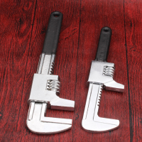 大开口扳手古达活动工具搬手家用卫浴水管钳f型直角活络活口板活扳子