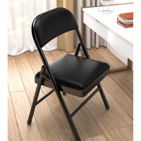简易凳子靠背椅家用折叠椅子它墅便携办公椅会议椅电脑椅餐椅宿舍椅子