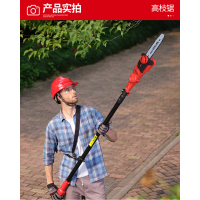 高枝锯古达充电式修枝剪果园伸缩电动剪刀园林高空修剪树枝锯器